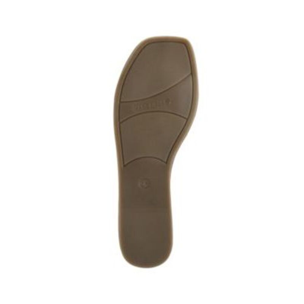 MARC FISHER Womens Beige Bolier Square Toe Slip On Slide Sandals Shoes 6 M - Picture 4 of 4